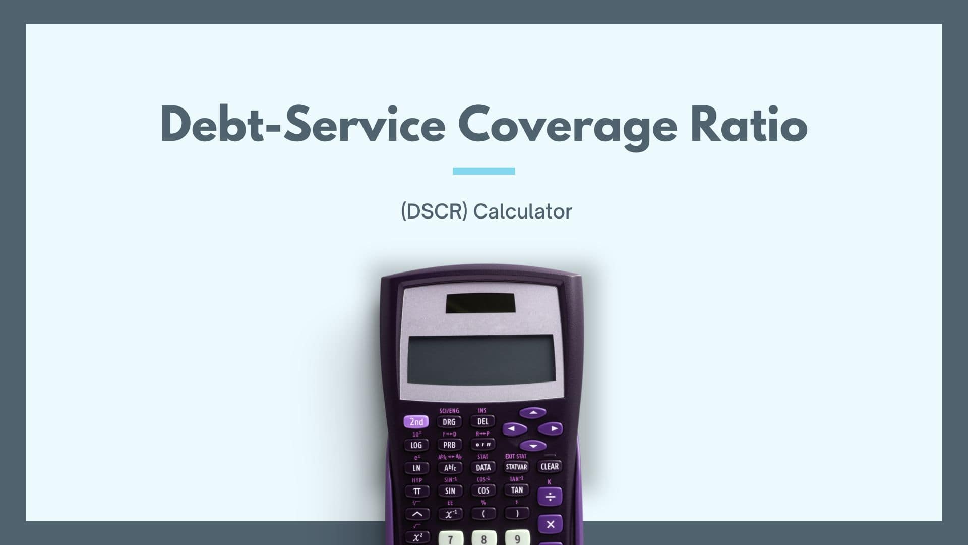 DSCR Calculator